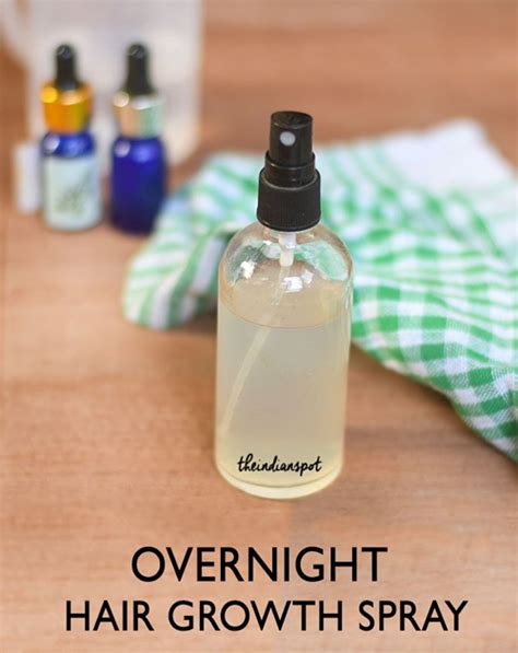 Homemade Overnight Hair Growth Spray