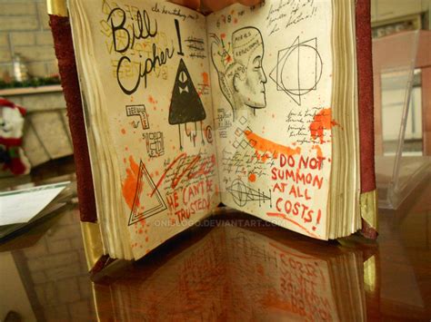 Gravity Falls Journal 3 Replica: Bill Cipher Page by Onislogo on DeviantArt