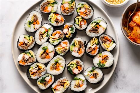 Kimbap (Korean Sushi Rolls) Recipe