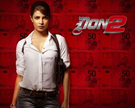 tamil cinema foto: Don 2 Hindi Movie New Poster, Priyanka Chopra In Don 2 Movie Poster