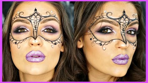 Makeup Glitter Masquerade Mask - Mugeek Vidalondon