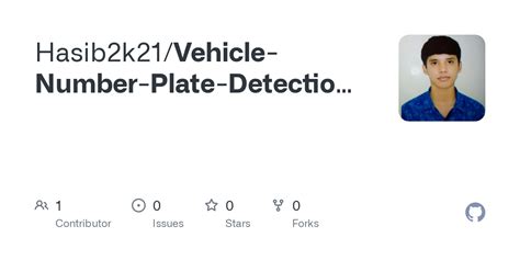 GitHub - Hasib2k21/Vehicle-Number-Plate-Detection-and-Recognition-