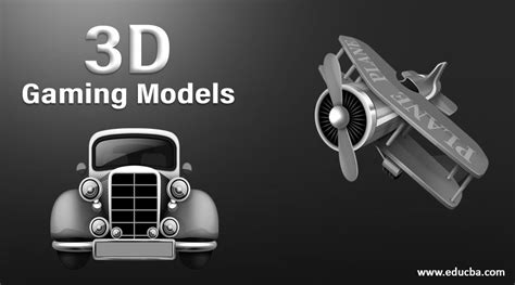 3D Gaming Models | Creating 3D Model and Characters for Gaming