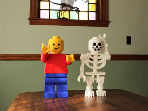 Mega Lego-like Minifigure (10:1 scale) by Julia Ebert | Download free ...