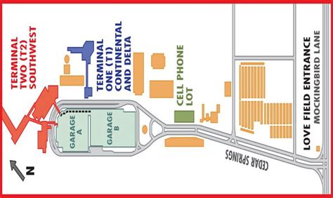 map of dallas love field airport terminal - Google Search | Dallas love ...