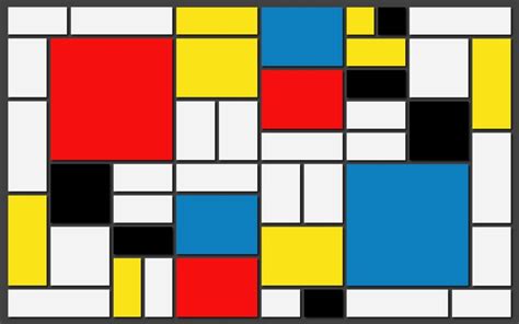 Piet Mondrian pattern | Mondrian art, Mondrian, Piet mondrian