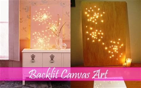 How To Make Backlit Canvas Art