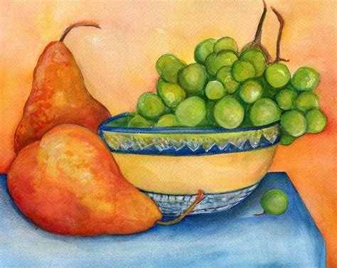 Watercolor Painting Fruit Still Life at GetDrawings | Free download