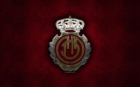 Download wallpapers RCD Mallorca, Spanish football club, red metal ...