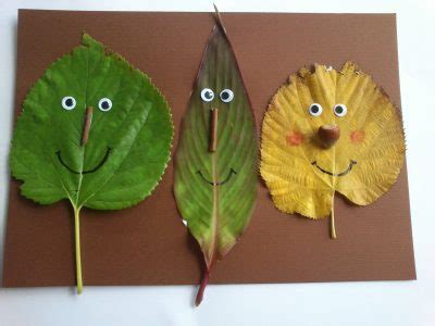 Faces from Fall Leaves | Fun Family Crafts