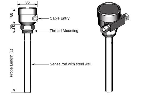 How to make a capacitive level sensor?