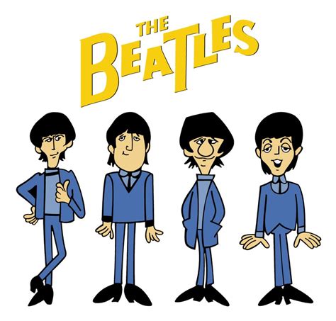 The Beatles cartoon - The Beatles Photo (37666633) - Fanpop