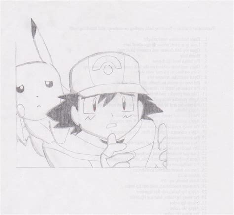 Ash Ketchum Sketch 2 by ChildofAura on DeviantArt