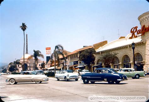 GORILLAS DON'T BLOG: Westwood Village, Los Angeles - 1950s