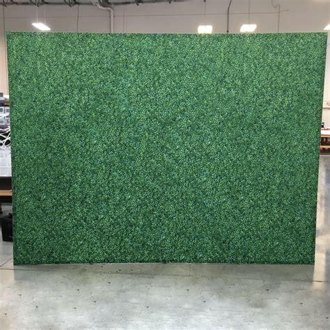 Fabric Hedge Wall PopUp Rental | Step and Repeat LA