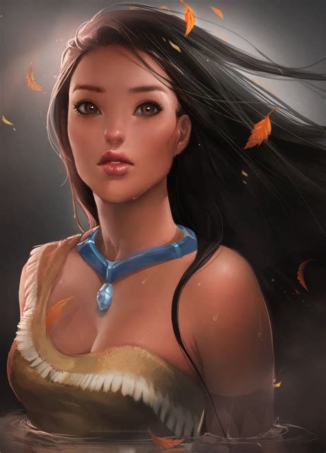 Pocahontas by sakimichan on DeviantArt | Disney pocahontas, Disney ...