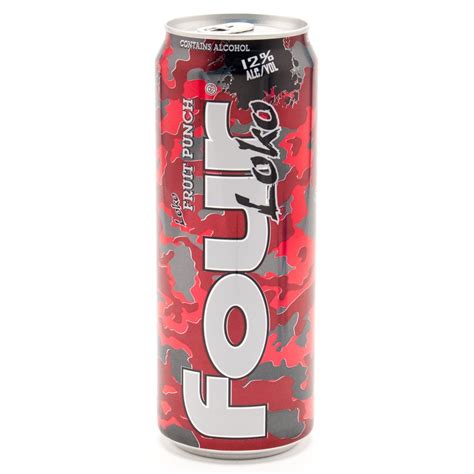 Four Loko Fruit Punch, Can, 23.5oz, 1 pack | BeerCastleNY