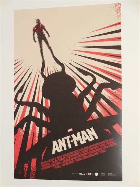 Ant-man AMC 11x17 Inch Movie POSTER - Etsy