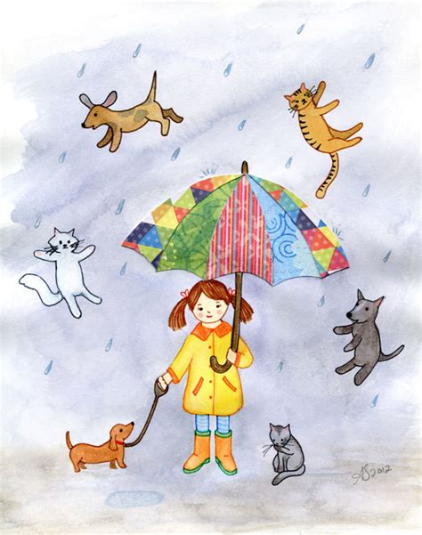 It’s Raining Cats and Dogs! — Angie's Art Studio