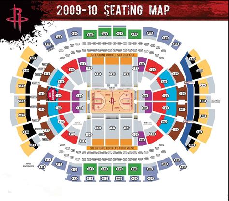 Toyota center seating map - Toyota stadium seating map (Texas - USA)