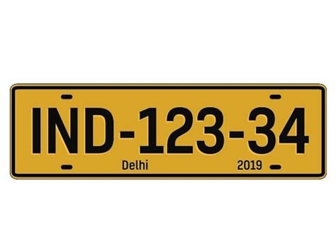 Rs 5,000 fine on vehicles not having high-security number plate in ...