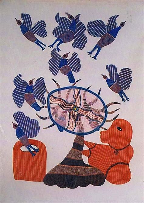 Gond tribal paintings an art of India. ~ photography in a blog