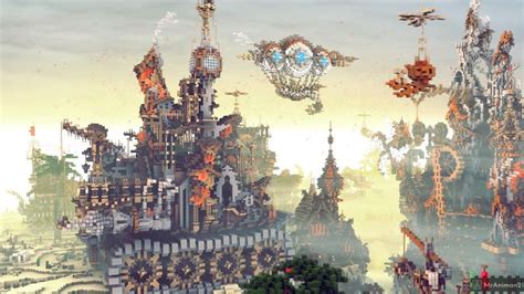 Steampunk City : Minecraft | Steampunk city, Amazing minecraft ...