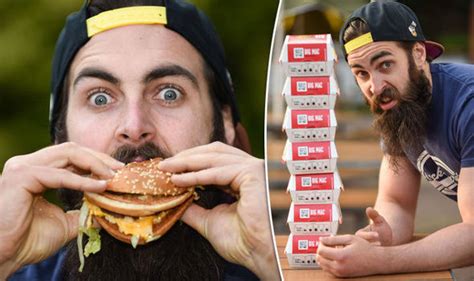 Man eats 25 McDonald's Big Macs in UNDER an hour | Diets | Life & Style ...