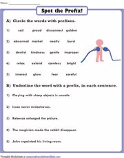 Prefixes Worksheets - Worksheets Library