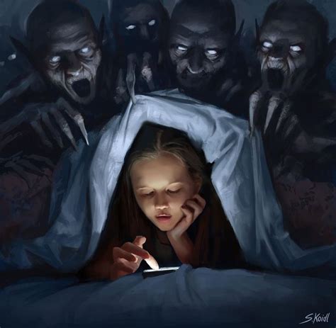 stefan koidl | Creepy paintings, Nightmares art, Scary art