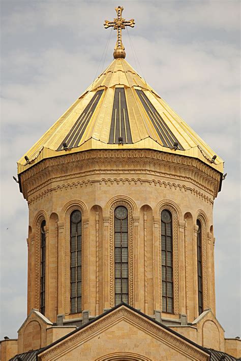 Holy Trinity Cathedral of Tbilisi | Georgian architecture, Cathedral ...