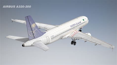 3D Saudi Arabian Airlines Fleet - TurboSquid 2136173