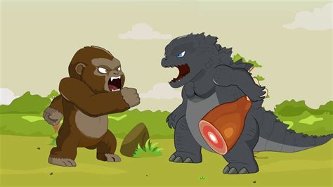 Baby Godzilla Vs Kong 2021 Godzilla King Kong Cartoon Animation – Otosection