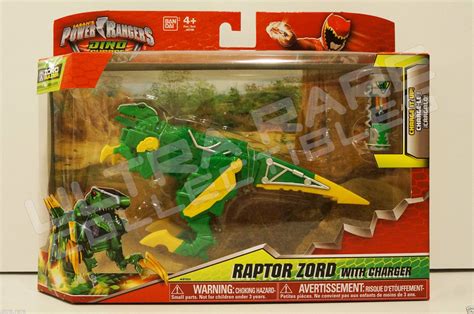 POWER RANGERS DINO CHARGE - RAPTOR ZORD WITH CHARGER | #1720311880