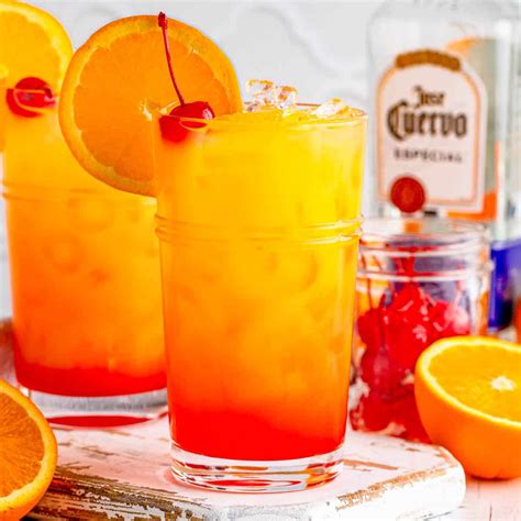 Tequila Sunrise Recipe - Tornadough Alli