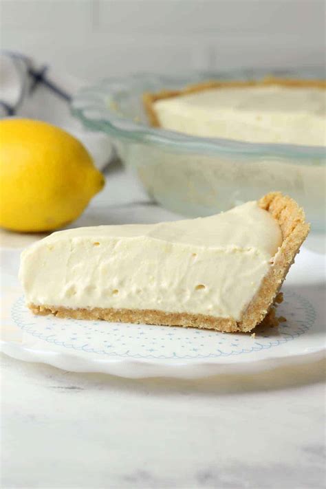 Lemon Icebox Pie - The Toasty Kitchen