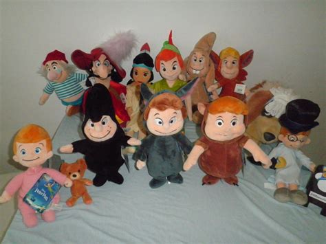 All of my Peter Pan plush by 101sanneferdi on DeviantArt