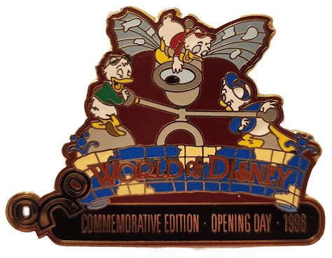 20041 - World of Disney Opening Day - Commemorative Edition - Huey, Dewey, and Louie - Pin of ...