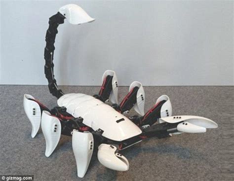 Terrifying giant scorpion robot can STAB victims with its tail | 3d printing, Prints, 3dprinting ...