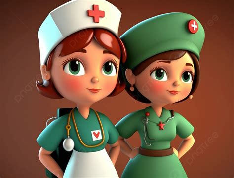 Fondo De Combinación De Enfermeras Y Hermanas, Estetoscopio, Tratamiento Médico, Articulado ...