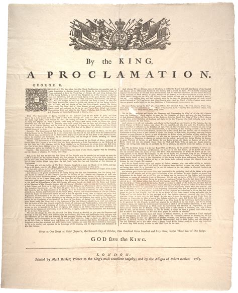 North American Land Claims 1763 Proclamation Line