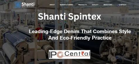 Shanti Spintex IPO Opens On 19 Dec: Know All About It Here