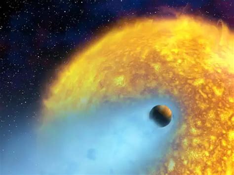 The first-ever exoplanet discovered was born at least a 100 times farther away from its Sun than ...