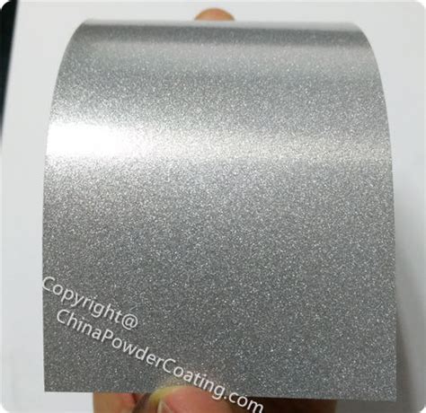 Chrome Silver Metallic Powder Coating Paint Colors