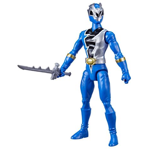 Power Rangers Dino Fury Blue Ranger 12-Inch Action Figure Toy Inspired ...