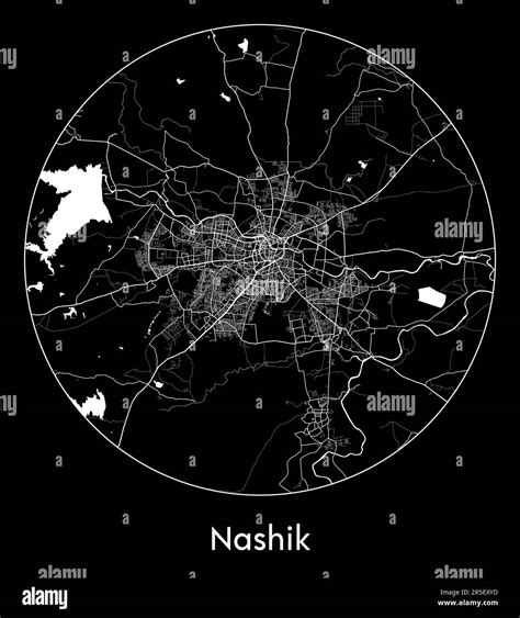 City Map Nashik India Asia vector illustration Stock Vector Image & Art - Alamy