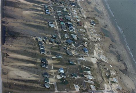 Aerial photos of Hurricane Ike damage