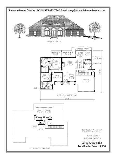 Normandy Floor Plan - floorplans.click