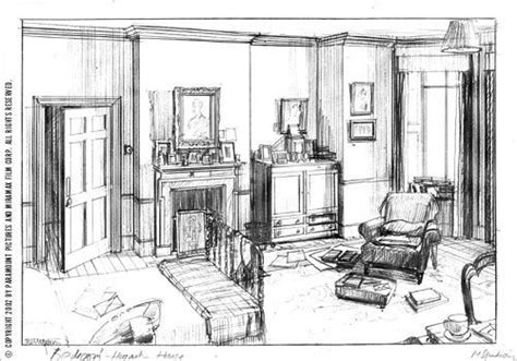 Set Design Sketches | Film + Design / World Building / Visual ... | Set design theatre, Scenic ...