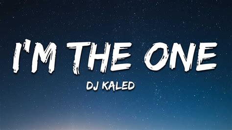 DJ Khaled - I'm the One ft. Justin Bieber, Chance the Rapper, Lil Wayne (Lyrics) - YouTube Music